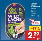 Wildlachs Angebote von Larsen bei Netto Marken-Discount Rostock für 2,29 €