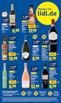 Whiskey im Lidl Prospekt "LIDL LOHNT SICH" mit 66 Seiten (Paderborn)