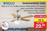 Aktuelle Ventilator Angebote bei Zimmermann in Hildesheim Aktuelles Deckenventilator Cadiz Angebot bei Zimmermann in Hildesheim ab 29,99 €