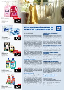 Katzenfutter im aktuellen Konsum Prospekt (Dresden) Katzenfutter im Konsum Prospekt "Preisparade" mit 12 Seiten (Dresden)