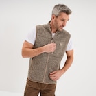 Gilet sans manches col montant marron homme à 15,00 € dans le catalogue La Halle