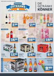 Getränke Lehmann - Getränke A-Z Prospekt: "DIE GETRÄNKEKÖNNER", 4 Seiten, 13.04.2026 - 25.04.2026