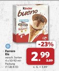 Kinder Bueno Eis im Angebot bei combi in Cuxhaven Kinder Bueno Eis Angebote von Ferrero bei combi Cuxhaven für 2,99 €