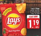 Chips Angebote von Lay's bei E center Mettmann für 1,19 €