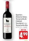 Solaz Tempranillo & Cabernet Sauvignon im aktuellen Prospekt bei EDEKA in Rödersheim-Gronau
