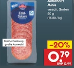 Aktuelles Aufschnitt Minis Angebot bei Netto Marken-Discount in Leverkusen ab 0,79 €