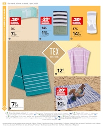 Prix et réduction Drap Plage dans le prospectus Carrefour en cours Offre Drap Plage dans le catalogue Carrefour du moment à la page 16