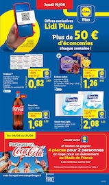 Coca-Cola Angebote im Prospekt "Fan de l'été" von Lidl Coca-Cola Angebote im Prospekt "Fan de l'été" von Lidl auf Seite 9