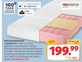 Kaltschaummatratze Comfort Pro von ERGO DREAM im aktuellen Segmüller Prospekt für 199,99 €