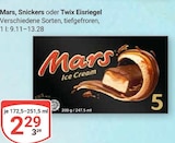 Mars, Snickers oder Twix Eisriegel im Angebot bei GLOBUS in Rostock Mars, Snickers oder Twix Eisriegel Angebote bei GLOBUS Rostock für 2,29 €