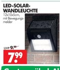Aktuelle LED-Lampe Angebote bei Wreesmann in Dresden Aktuelles LED-SOLAR-WANDLEUCHTE Angebot bei Wreesmann in Dresden ab 7,99 €