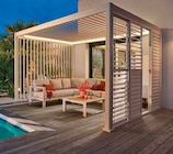 Pergola électrique Evora 4x3m en promo chez Maxi Bazar Arles à 2 990,00 €