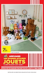 Prix et réduction Peluche dans le prospectus Carrefour en cours Offre Peluche dans le catalogue Carrefour du moment à la page 3