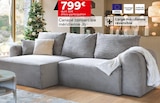 Canapé convertible méridienne Jo en promo chez But Marignane à 799,00 €