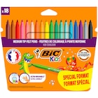 18 feutres de coloriage - BIC à 1,99 € dans le catalogue Carrefour Market