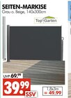 SEITEN-MARKISE Angebote von Top Garten bei Wreesmann Freiberg für 39,99 €