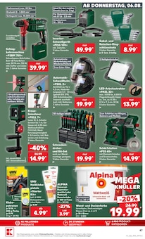 Alpina im aktuellen Kaufland Prospekt (Ludwigshafen (Rhein)) Alpina im Kaufland Prospekt "Hier bin ich richtig" mit 56 Seiten (Ludwigshafen (Rhein))