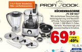 KÜCHENMASCHINE "PC-KM 1063" von PROFI COOK im aktuellen E center Prospekt für 69,99 €