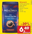 Kaffee gemahlen oder Ganze Bohnen im Angebot bei Netto Marken-Discount in Gera Kaffee gemahlen oder Ganze Bohnen Angebote von Mövenpick bei Netto Marken-Discount Gera für 6,49 €