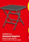 Aluminium-Klapptisch Angebote von LIVARNO home bei Lidl Koblenz