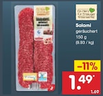 Salami im Netto Marken-Discount Prospekt Salami von Ein Herz für Erzeuger im aktuellen Netto Marken-Discount Prospekt für 1,49 €