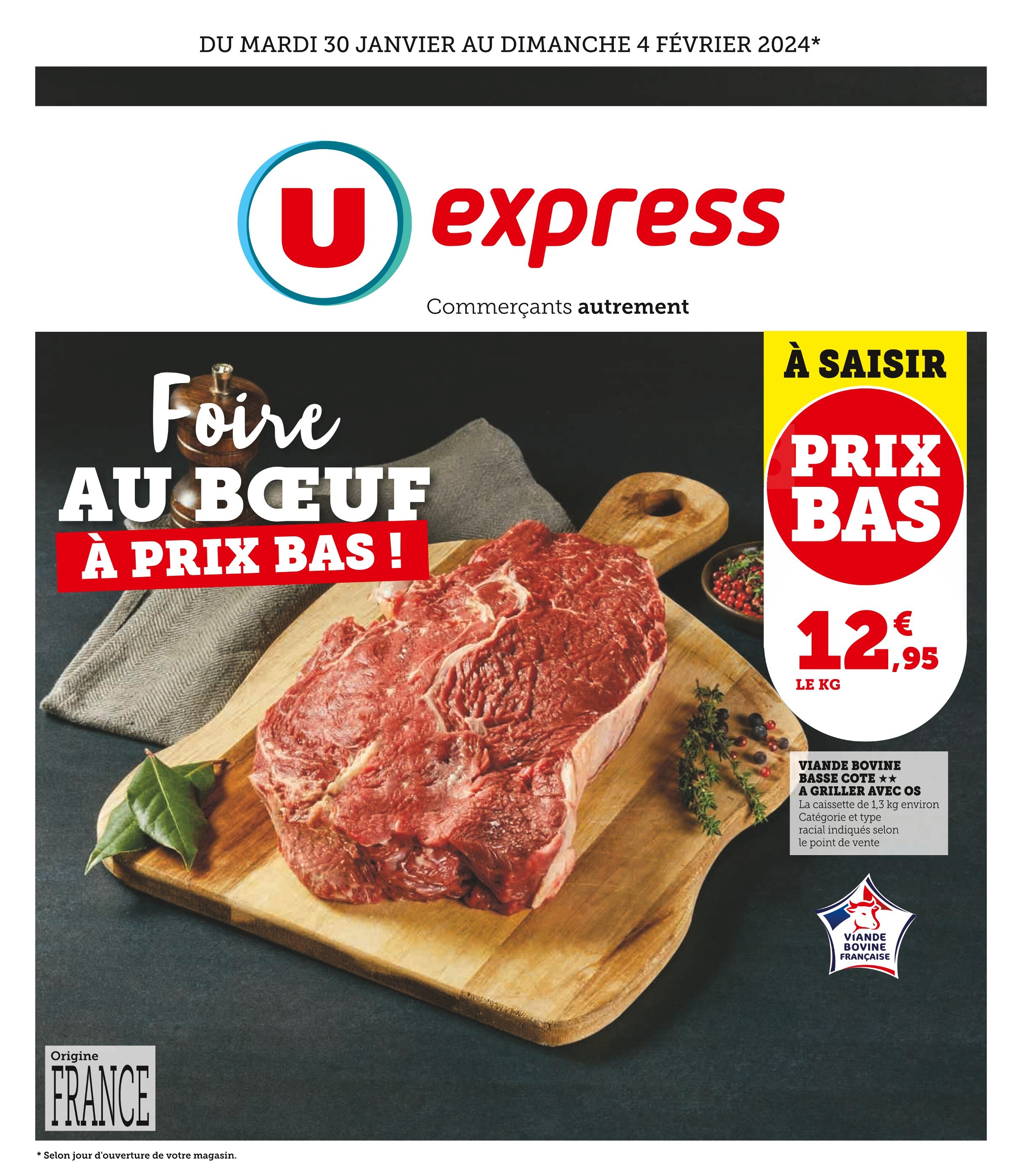 Le catalogue et les promotions U Express