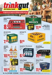 Aktueller Trinkgut Prospekt mit Bier, "Aktuelle Angebote", Seite 1