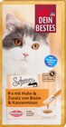 Katzenleckerli Huhn mit Biotin & Katzenminze, Schnurr (8 Stück) im dm-drogerie markt Prospekt Katzenleckerli Huhn mit Biotin & Katzenminze, Schnurr (8 Stück) von Dein Bestes im aktuellen dm-drogerie markt Prospekt für 1,15 €
