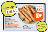 Delikatess Wiener im Saitling im Angebot bei tegut in Fürth Delikatess Wiener im Saitling Angebote von tegut... LandPrimus bei tegut Fürth für 0,89 €
