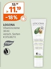 Vitamincreme Angebote von LOGONA bei Müller Würzburg für 11,19 €