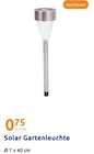 Solar Gartenleuchte im Angebot bei Action in Fellbach Solar Gartenleuchte Angebote bei Action Fellbach für 0,75 €