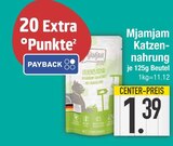 Katzennahrung von MjAMjAM im aktuellen EDEKA Prospekt für 1,39 €