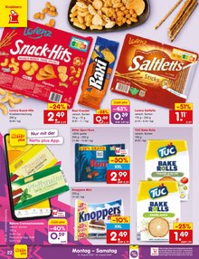 Ritter Sport im Netto Marken-Discount Prospekt "Aktuelle Angebote" mit 68 Seiten (Münster)