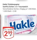 GLOBUS - Toilettenpapier Sanft & Sicher Angebot im Prospekt Toilettenpapier Sanft & Sicher bei GLOBUS im Prospekt "" für 2,99 €
