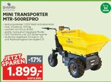 MINI TRANSPORTER MTR-500REPRO im Angebot bei Marktkauf in Erlangen MINI TRANSPORTER MTR-500REPRO Angebote von BAMATO bei Marktkauf Erlangen für 1.899,00 €