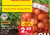 Aktuelle Gemüse Angebote bei Netto Marken-Discount in Oldenburg Aktuelles Zwiebeln Angebot bei Netto Marken-Discount in Oldenburg ab 2,49 €