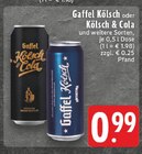 EDEKA - Kölsch Angebot im Prospekt Kölsch bei EDEKA im Prospekt "" für 0,99 €