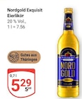 Exquisit Eierlikör im Angebot bei GLOBUS in Erfurt Exquisit Eierlikör Angebote von Nordgold bei GLOBUS Erfurt für 5,29 €