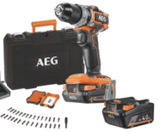 Perceuse-visseuse à percussion 18 V Brushless Subcompact AEG - AEG en promo chez LaMaison.fr Le Havre à 199,99 €