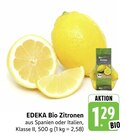 Bio Zitronen Angebote von EDEKA bei EDEKA Mannheim für 1,29 €