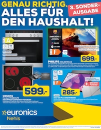 EURONICS Prospekt für Neubrandenburg mit 4 Seiten EURONICS Prospekt "GENAU RICHTIG. ALLES FÜR DEN HAUSHALT!" für Neubrandenburg, 4 Seiten, 17.10.2026 - 23.10.2026
