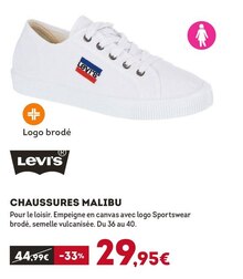 Chaussures Malibu - Sport 2000 à Toulouse Chaussures Malibu en promo chez Sport 2000 Toulouse à 29,95 €