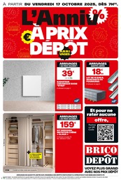 Catalogue Brico Dépôt à Rambouillet, avec 20 pages Prospectus Brico Dépôt à Rambouillet, "L'Anniv À PRIX DÉPOT", 20 pages, 23/10/2025 - 30/10/2025