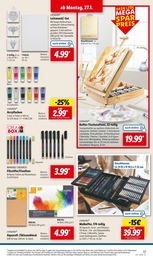 Lidl Aquarellstifte im Prospekt 