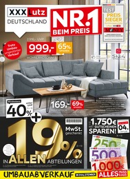 XXXLutz Möbelhäuser Prospekt für Bargstedt mit 48 Seiten XXXLutz Möbelhäuser Prospekt "NR.1 BEIM PREIS" für Bargstedt, 48 Seiten, 23.12.2024 - 12.01.2025