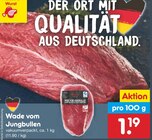 Aktuelle Rindfleisch Angebote bei Netto Marken-Discount in Freiburg (Breisgau) Aktuelles Wade vom Jungbullen Angebot bei Netto Marken-Discount in Freiburg (Breisgau) ab 1,19 €