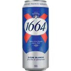 BIÈRE BLONDE - 1664 en promo chez Auchan Hypermarché BIÈRE BLONDE - 1664 dans le catalogue Auchan Hypermarché