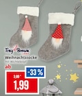 Aktuelles Weihnachtssocke Angebot bei Kaufhaus Stolz in Kiel ab 1,99 €