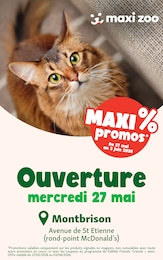 Prospectus Jardineries & Animaleries Maxi Zoo en cours, Ouverture, 4 pages, 20/05/2026 - 03/06/2026 Catalogue Jardineries & Animaleries Maxi Zoo en cours à Feurs et alentours, Ouverture, 4 pages, 20/05/2026 - 03/06/2026