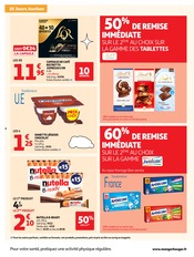 Chocolat en promo dans le catalogue Auchan Hypermarché à la page 6